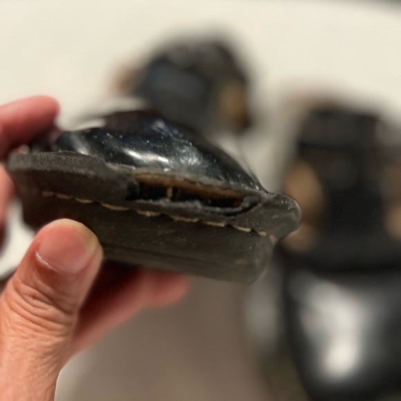 Alegria Classic Patent Leather Mary Jane T-Strap Mules Clogs SZ 38 7-7.5 - Picture 10 of 10